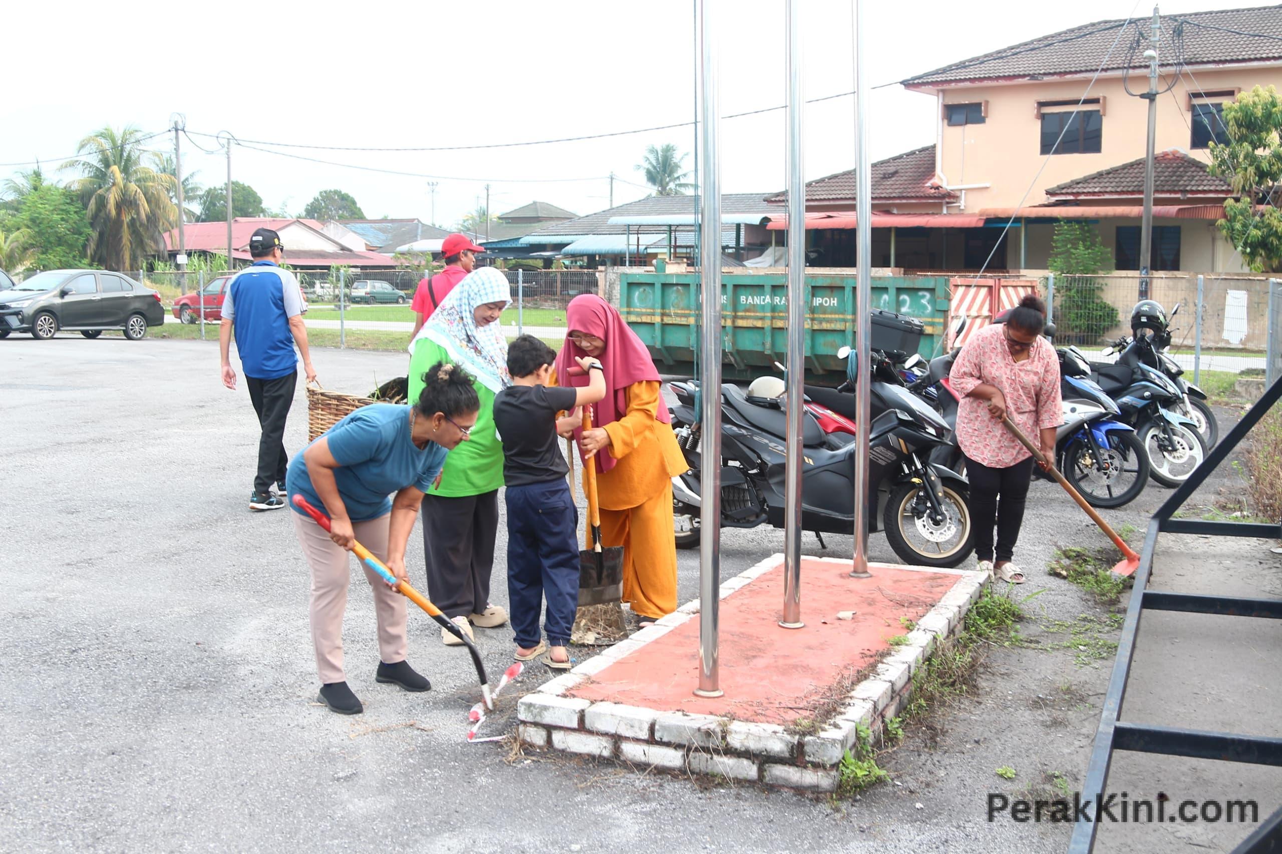 PROGRAM GOTONG-ROYONG JPKK BERSAMA MBI CERMINKAN KERJASAMA KOMUNITI SETEMPAT