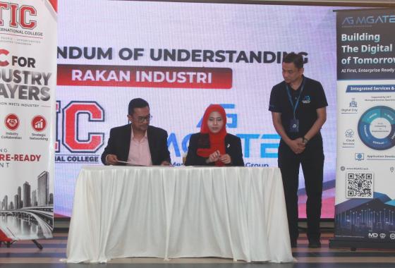TIC - AG MGATE JALIN KERJASAMA STRATEGIK TANGANI ISU GRADUAN KURANG PEKERJAAN SETIMPAL