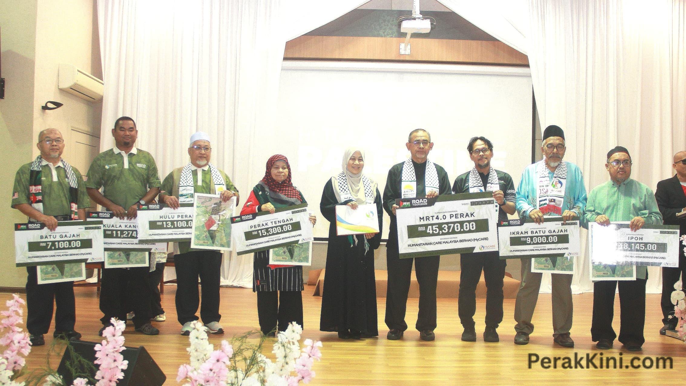MyCARE ROAD TOUR 4.0 PERAK RAIH SUMBANGAN RM45,370 , JELAJAH DISAMBUNG KE SELURUH NEGARA