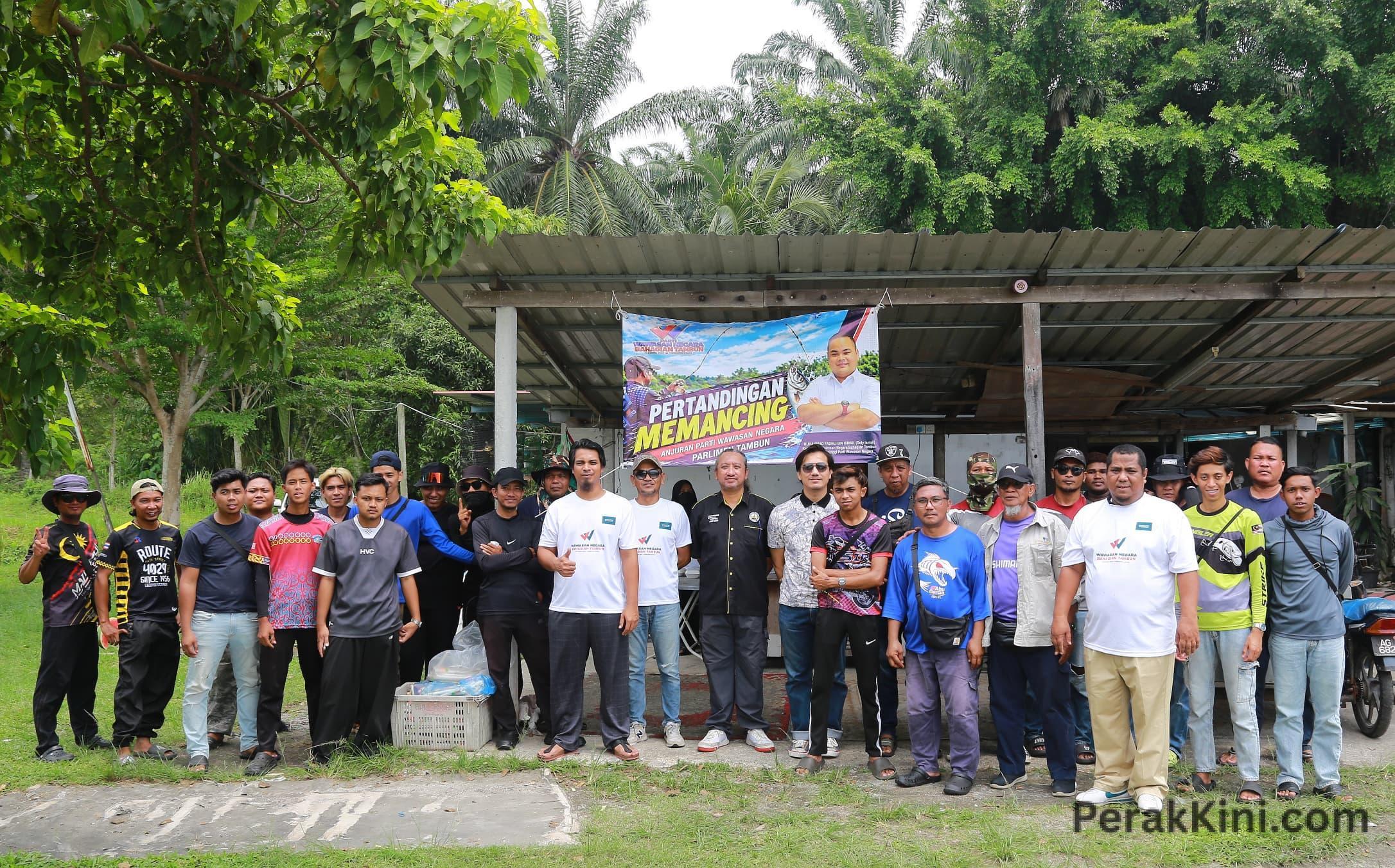 PERTANDINGAN MEMANCING WAWASAN NEGARA BAHAGIAN TAMBUN MENCATAT REKOD SEBERAT 13.75 KILOGRAM