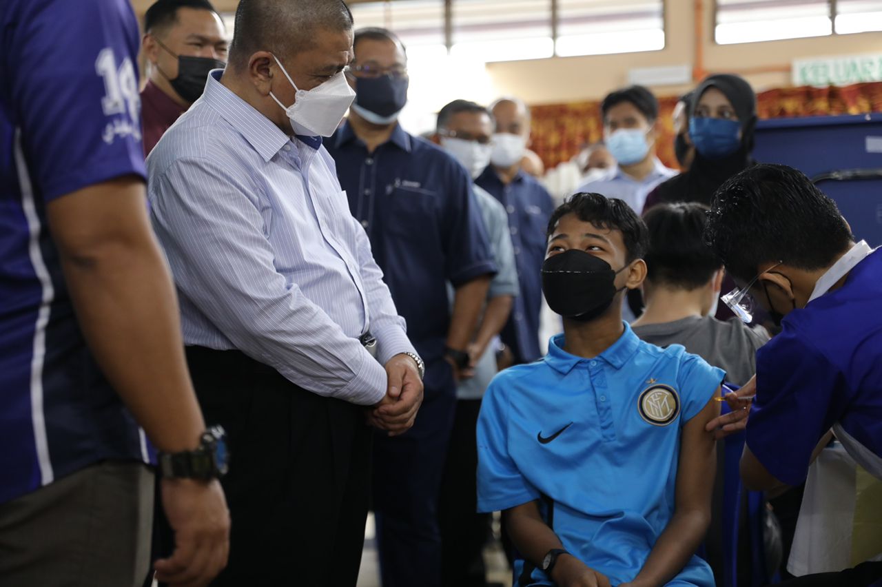 91.6% pelajar sudah terima vaksin- MB PERAK