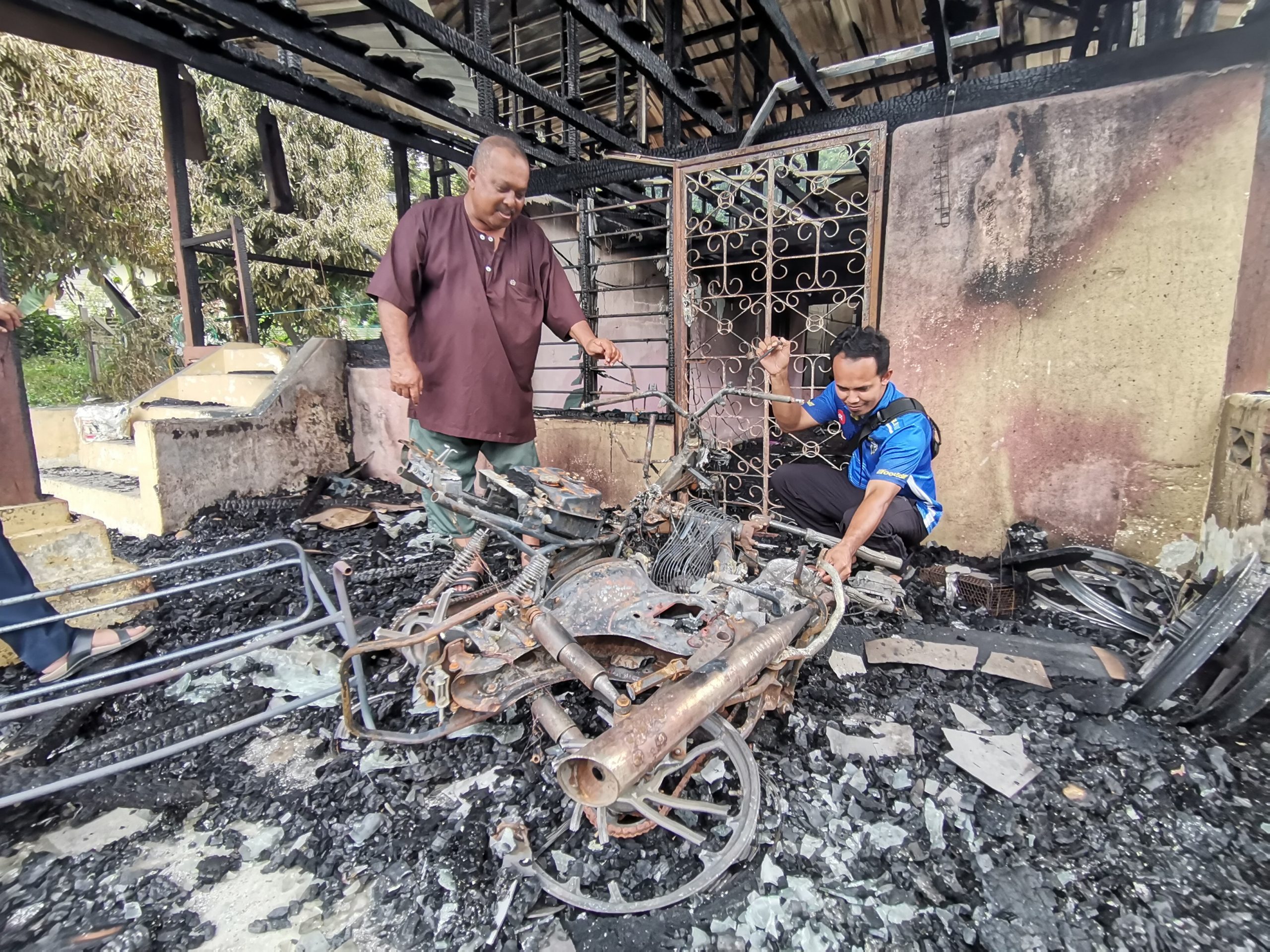 Dugaan Aidiladha, tukang mesin rumput reda rumah pusaka lebih separuh abad musnah terbakar
