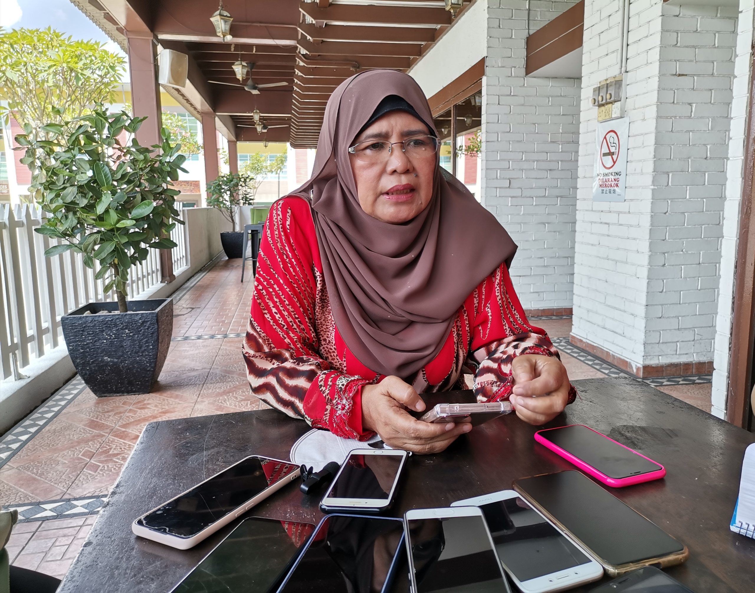 Hamidah Osman umum keluar PUTRA