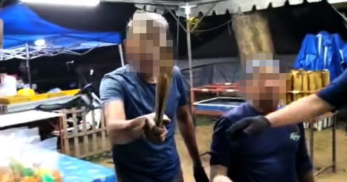 Peniaga ditahan disyaki pukul warga emas dakwa lemang dibeli mentah