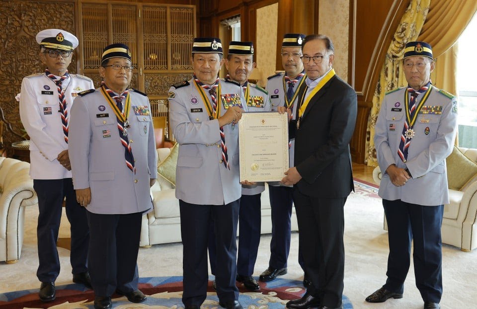 PM Anwar diisytihar Presiden Agung Persekutuan Pengakap Malaysia