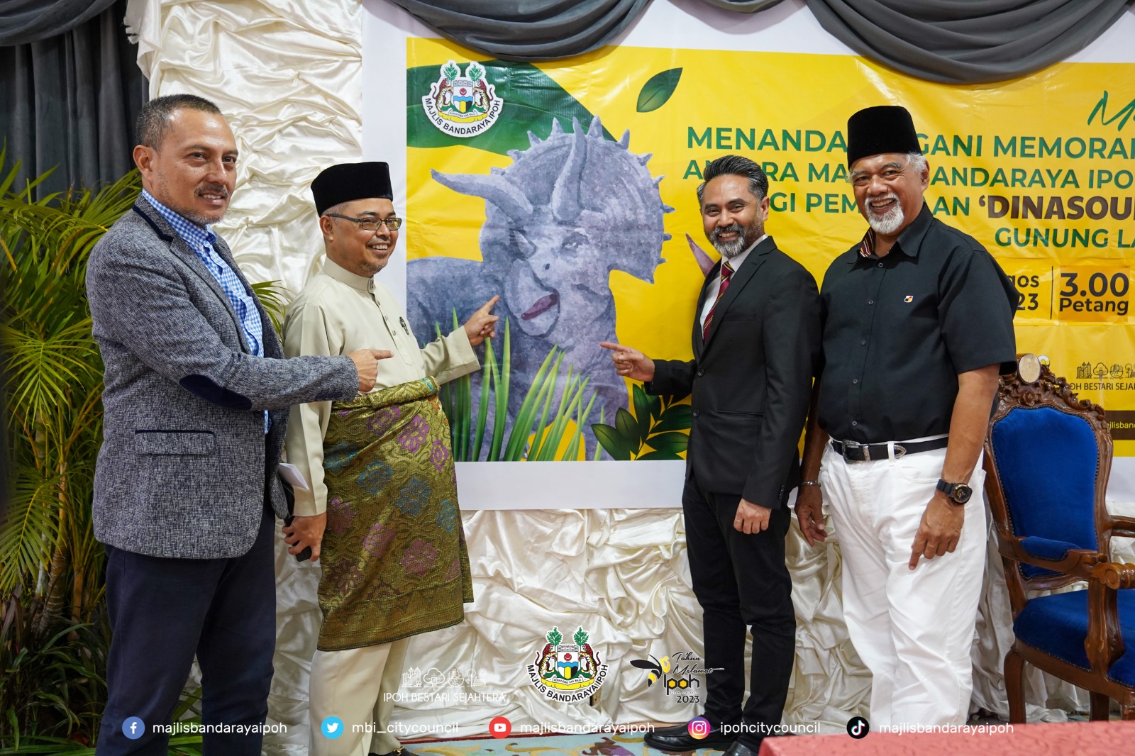 'Dinosaur Park' pertama di Perak bernilai RM7 juta bakal dibuka di Gunung Lang