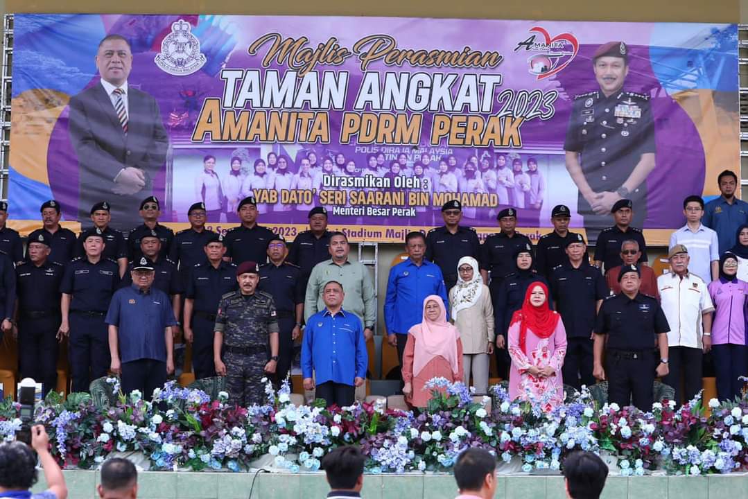 Polis Perak pilih Taman Bukit Senyum Lenggong jadi Taman Angkat Amanita ke-9