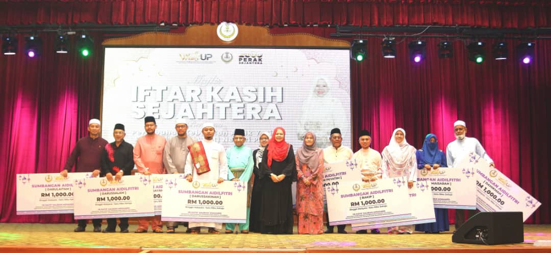 MAJLIS IFTAR KASIH SEJAHTERA BERSAMA PERTUBUHAN ANAK YATIM MALAYSIA (PEYATIM) NEGERI PERAK.