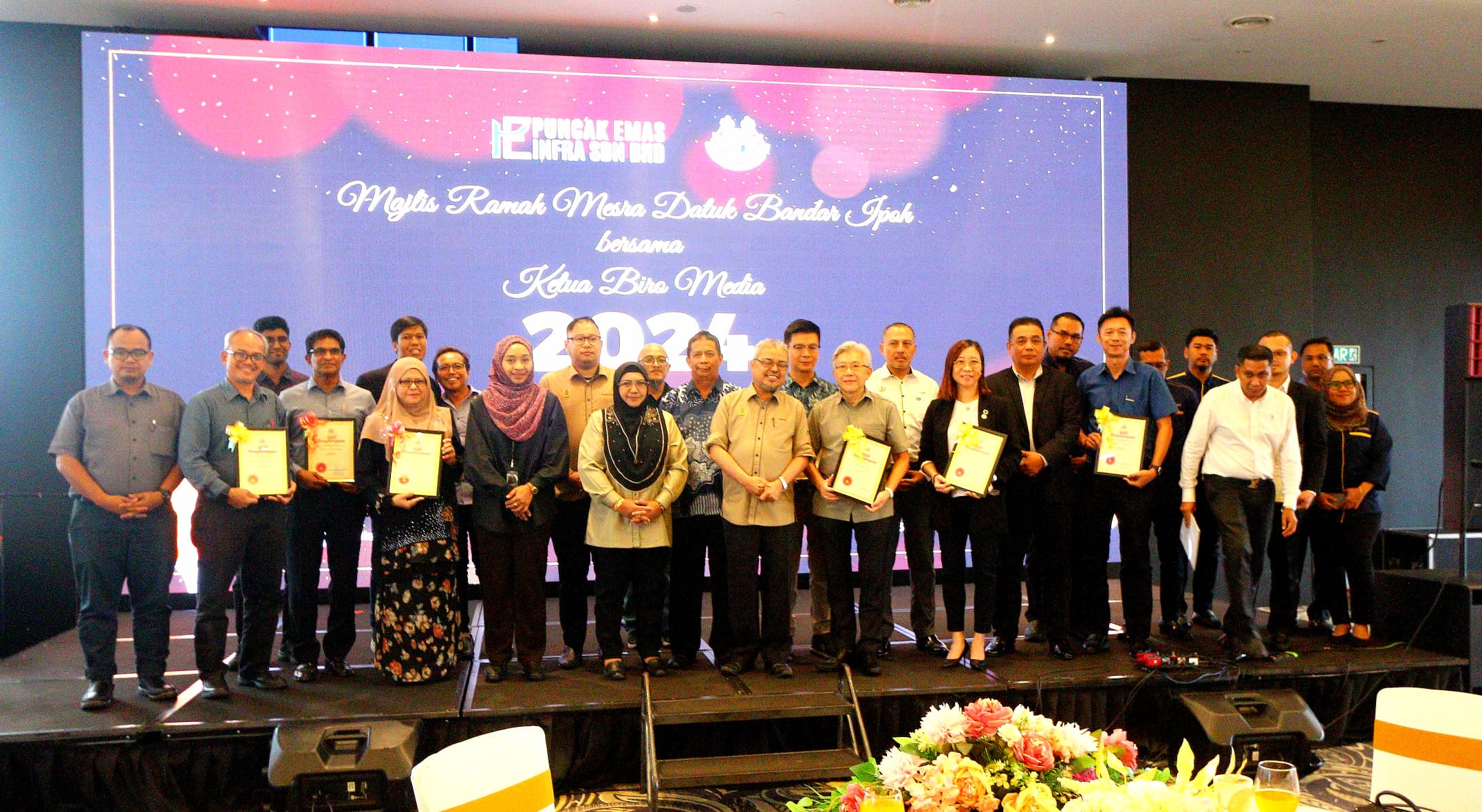 MAJLIS RAMAH MESRA DATUK BANDAR IPOH BERSAMA KETUA BIRO MEDIA