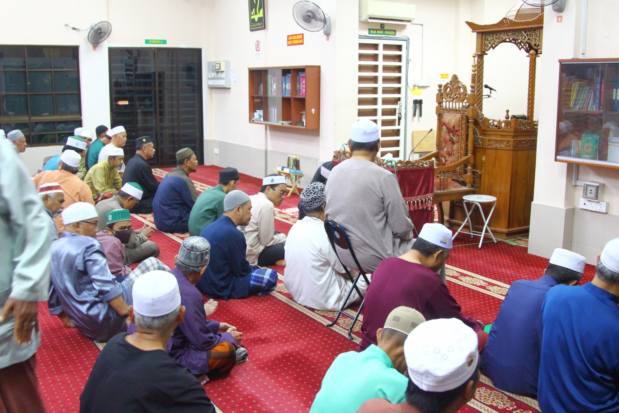 SURAU AR RIDZUANIAH MENYAMBUT ISRAK MIKRAJ DENGAN MAJLIS ILMIAH