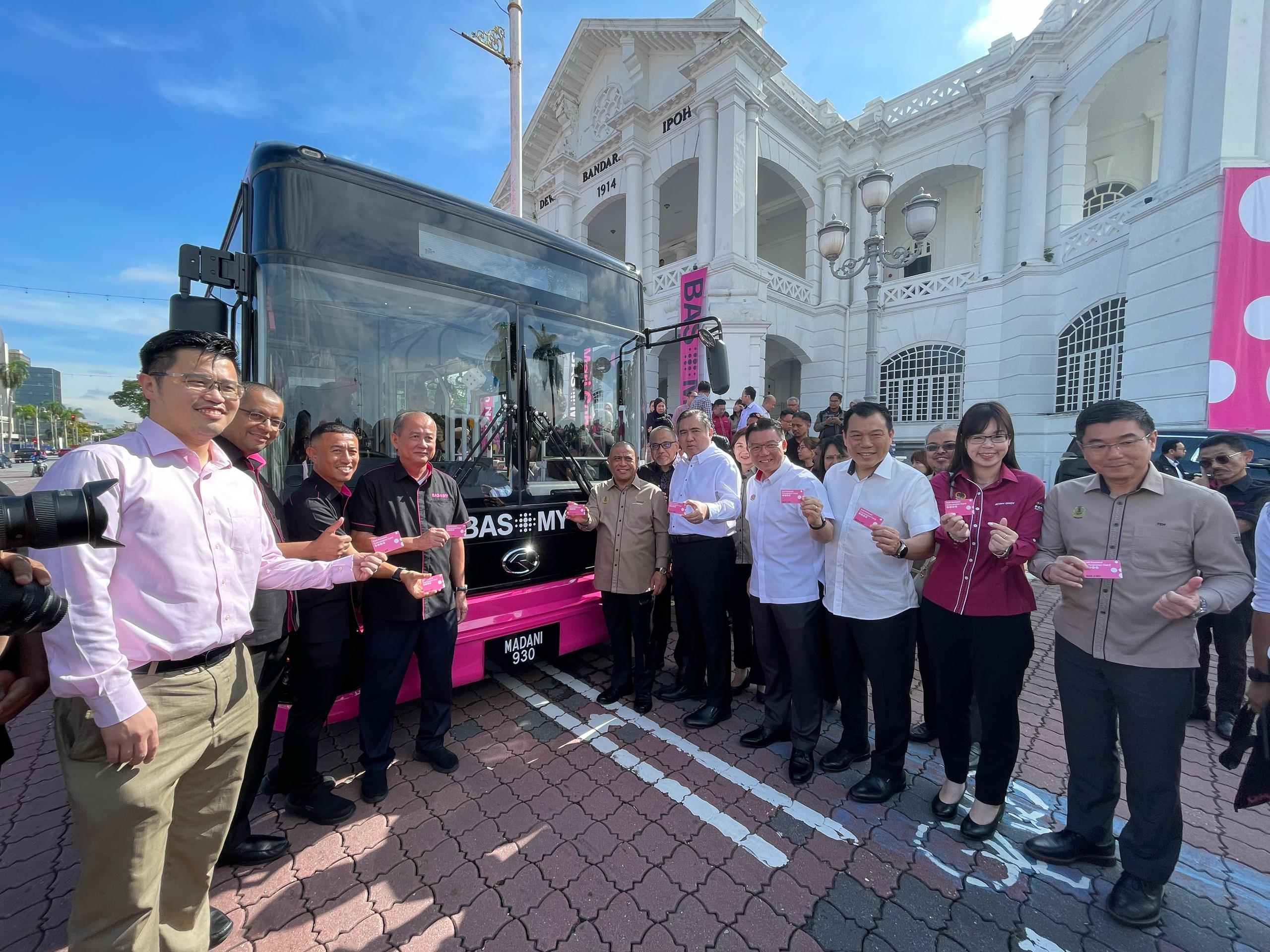PELANCARAN BAS.MY IPOH TINGKATKAN PENGANGKUTAN AWAM DI PERAK