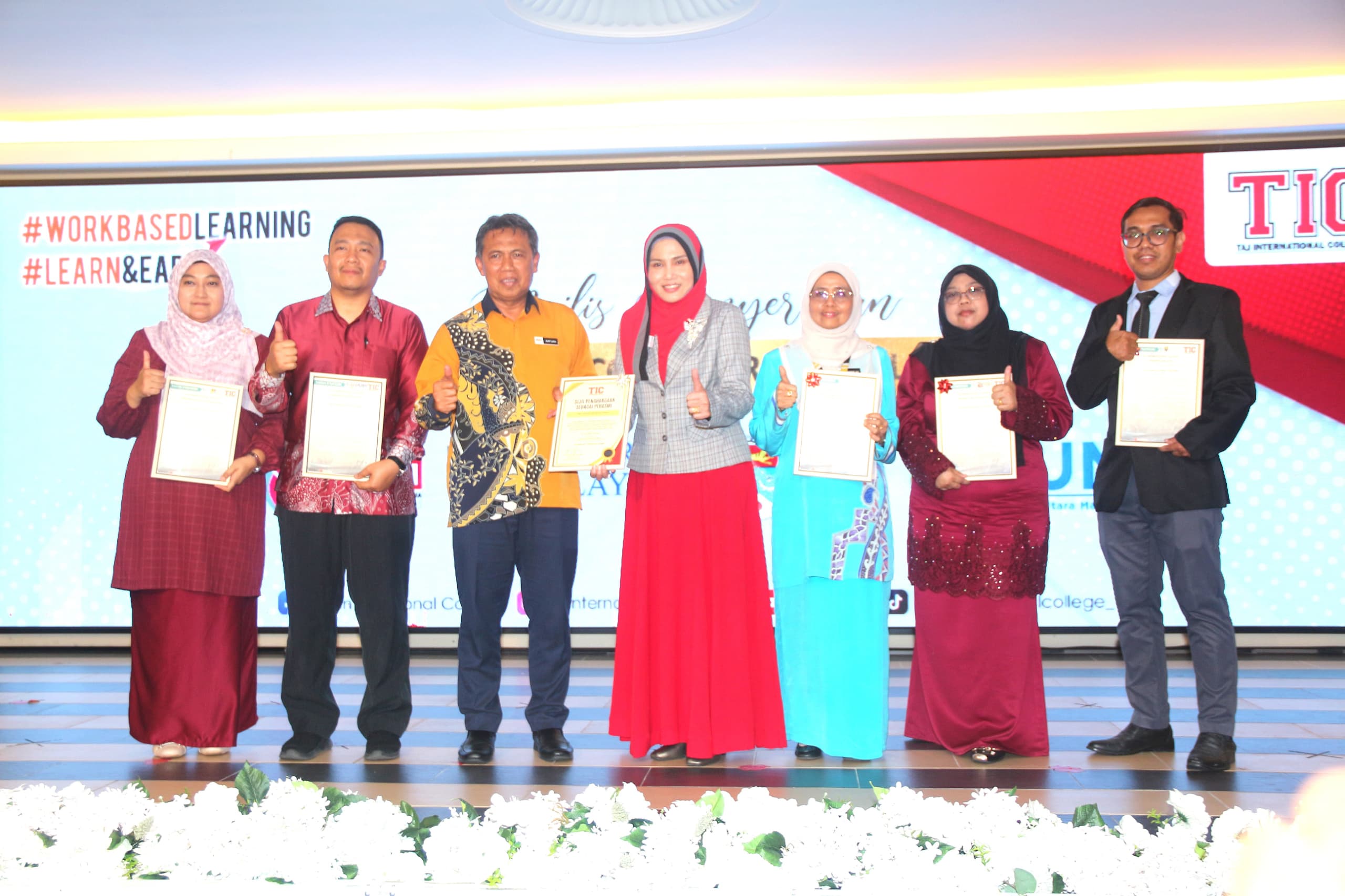 TAJ COLLEGE BERKOLABORASI BERSAMA LIMA UNIVERSITI AWAM MALAYSIA