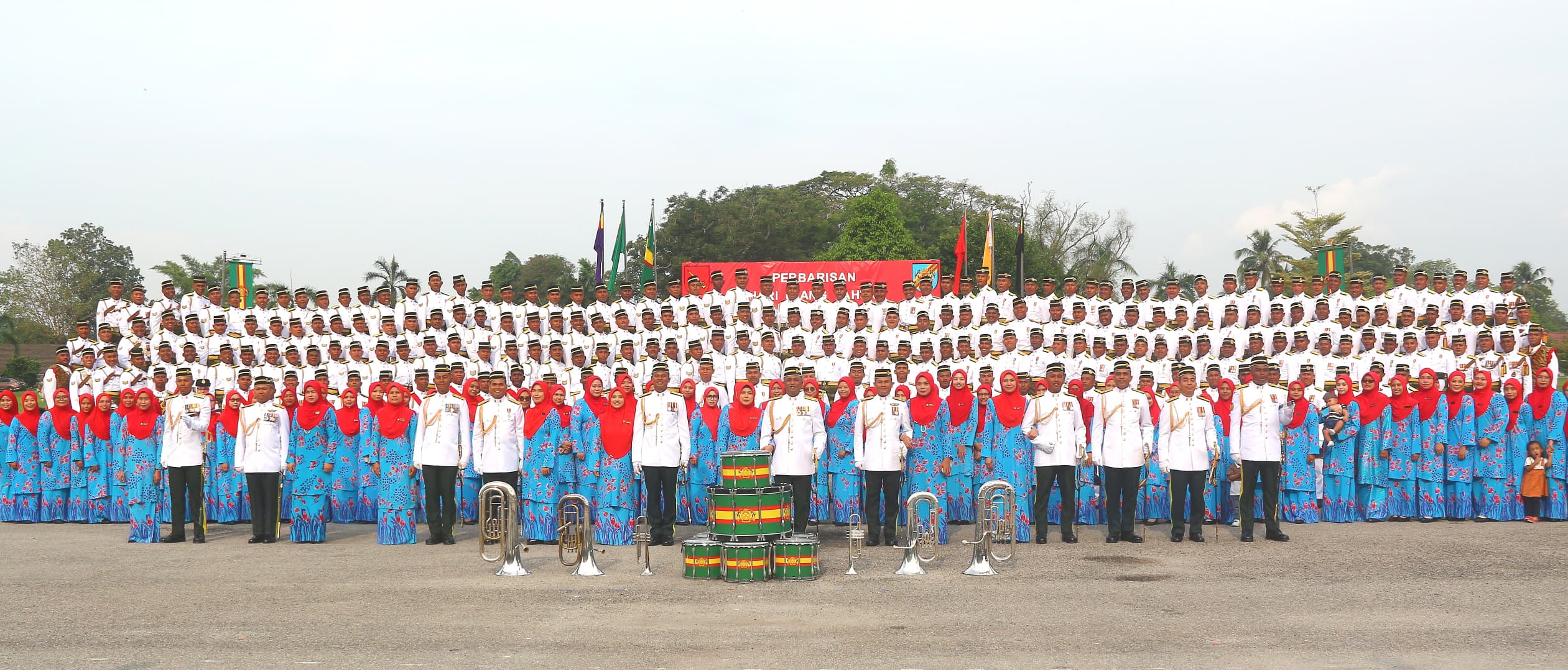 PERBARISAN HARI ULANG TAHUN 23 RAMD KALI KE-46